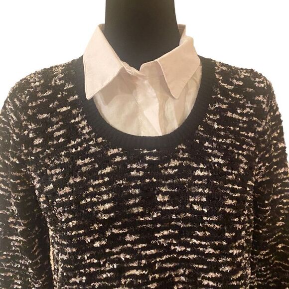 Alfred Dunner Kingsbridge Station 2-fer Eyelash Sweater - Picture 5 of 12